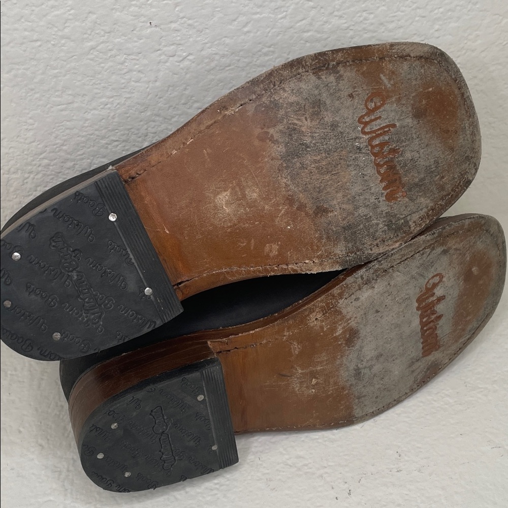 Wistom Western Brown Leather Kids Cowboy Boot 21 1/2 - Picture 8 of 8